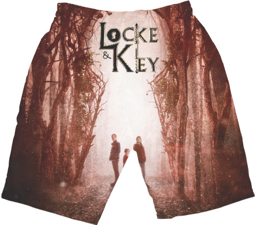 Men's Shorts 3D - Locke & Key 3 - Mfest