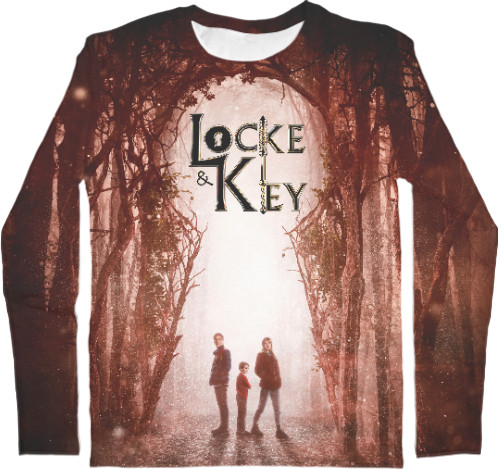 Kids' Longsleeve Shirt 3D - Locke & Key 3 - Mfest