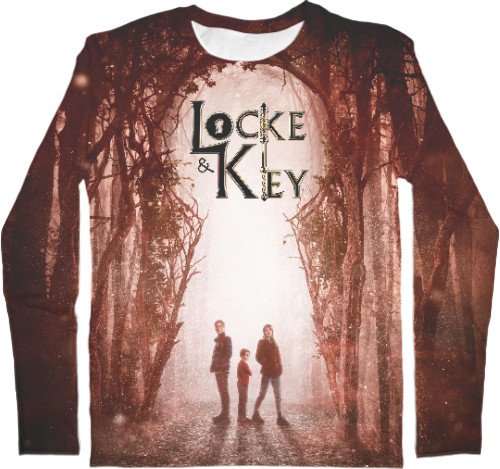 Men's Longsleeve Shirt 3D - Locke & Key 3 - Mfest