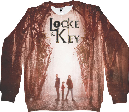 Women's Sweatshirt 3D - Locke & Key 3 - Mfest