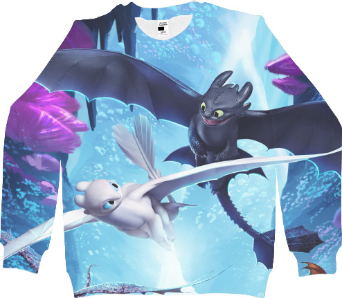 Men's Sweatshirt 3D - How to Train Your Dragon 8 - Mfest