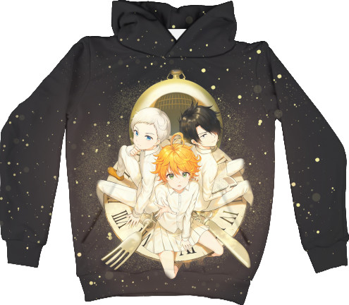 Unisex Hoodie 3D - The Promised Neverland / Yakusoku no Neverland 8 - Mfest