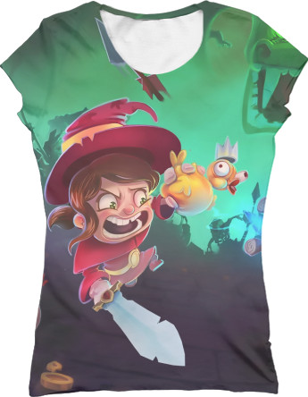 Women's T-Shirt 3D - Munchkin / Munchkin 5 - Mfest