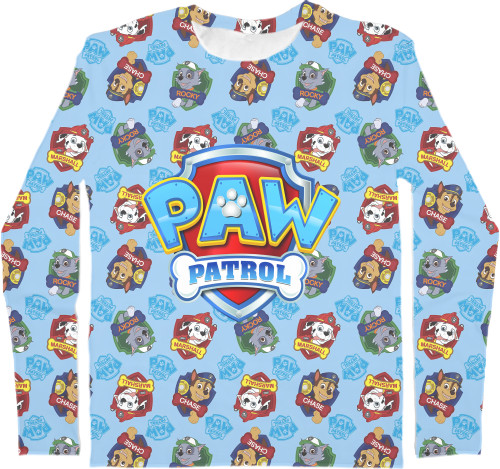 Kids' Longsleeve Shirt 3D - Paw Patrol 4 - Mfest