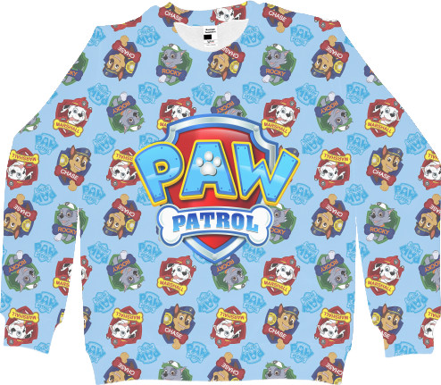 Women's Sweatshirt 3D - Paw Patrol 4 - Mfest