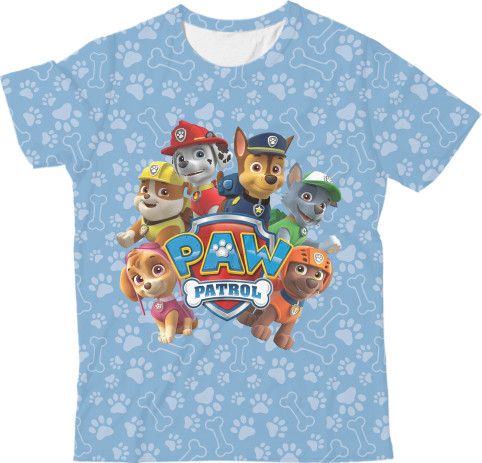 Kids' T-Shirt 3D - Paw Patrol 3 - Mfest