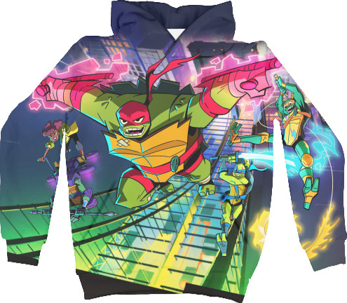 Unisex Hoodie 3D - Teenage Mutant Ninja Turtles / TNMT 6 - Mfest