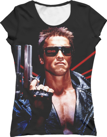 Women's T-Shirt 3D - The Terminator - Mfest