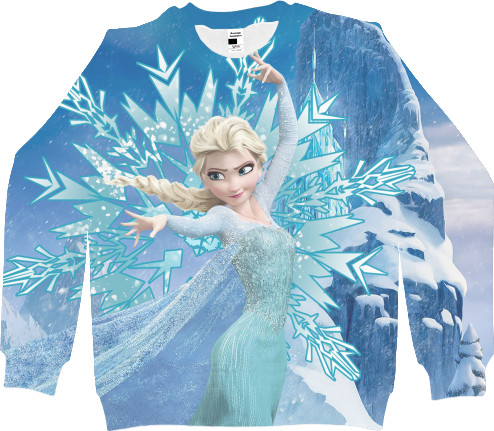 Холодное сердце - Sweatshirt 3D Female - Frozen 5 - Mfest