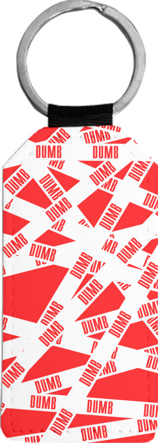 Rectangular Keychain - Dumb Dumb (Red Velvet) - Mfest