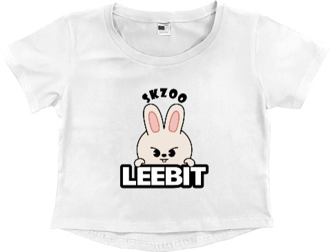 Women's Cropped Premium T-Shirt - LEEBIT - Mfest