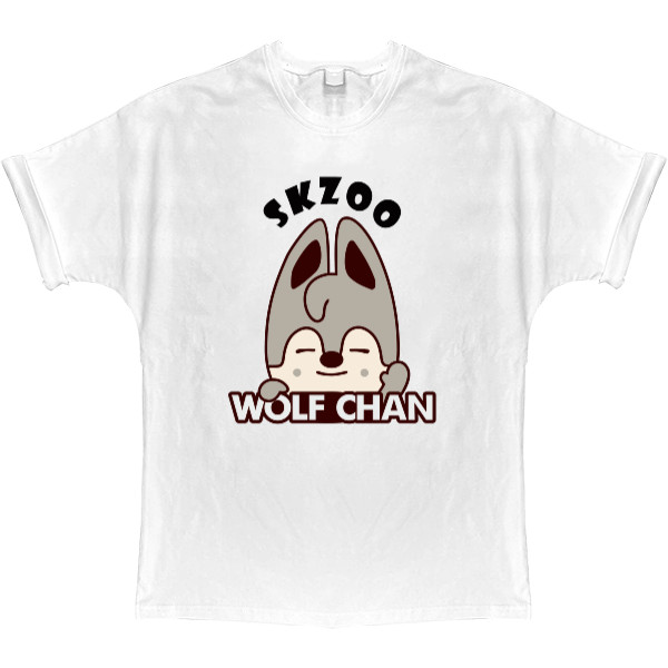 T-shirt Oversize - WOLF CHAN - Mfest