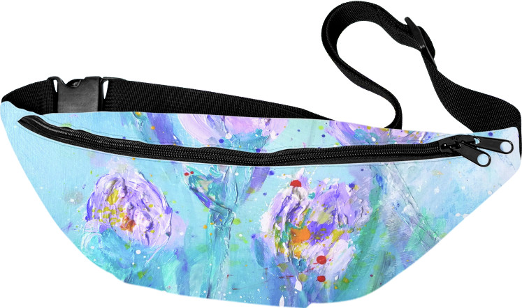 Fanny Pack 3D - crocuses - Mfest