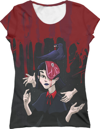 Women's T-Shirt 3D - Gothic - Mfest