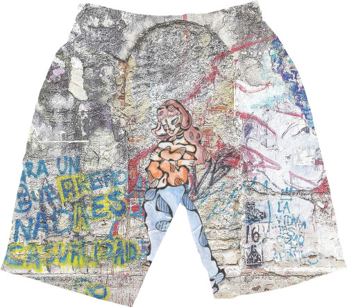 Kids' Shorts 3D - Graffiti. Art 1 - Mfest