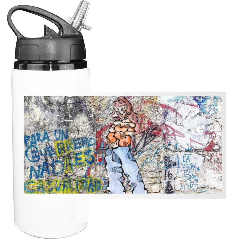 Sport Water Bottle - Graffiti. Art 1 - Mfest