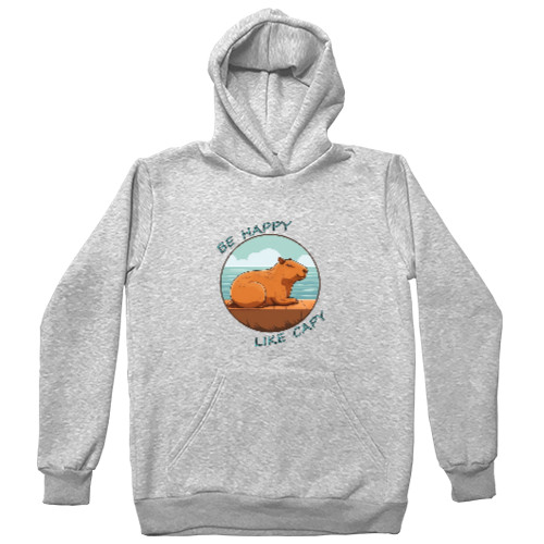 Kids' Premium Hoodie - Happy as a capybara - Mfest