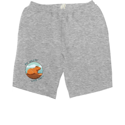 Kids' Shorts - Happy as a capybara - Mfest