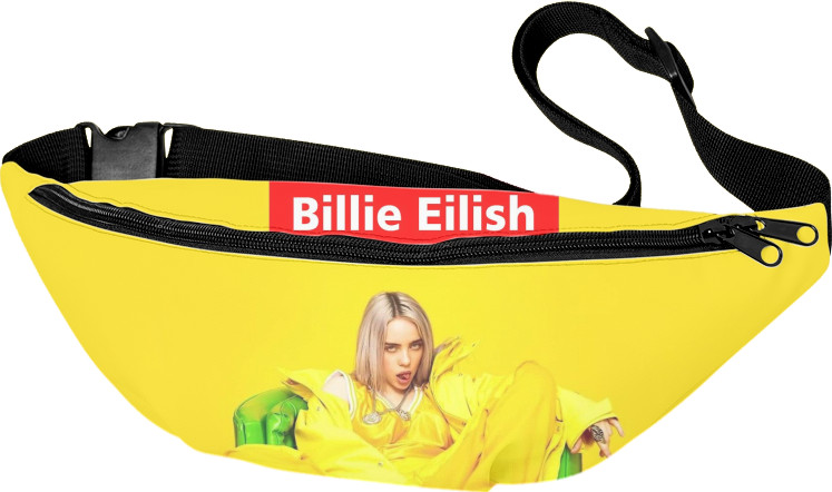 Сумка Бананка 3D - Billie Eilish 8 - Mfest