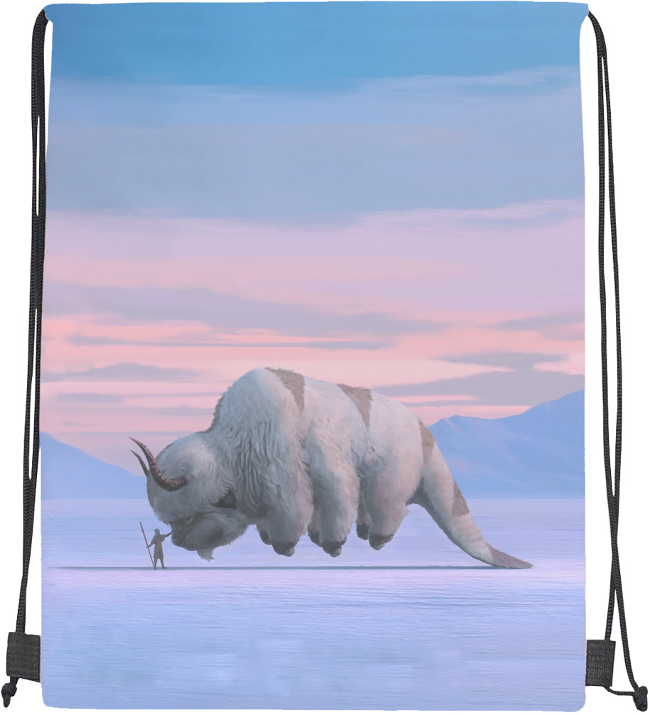 Drawstring Bag - Avatar and Appa - Mfest