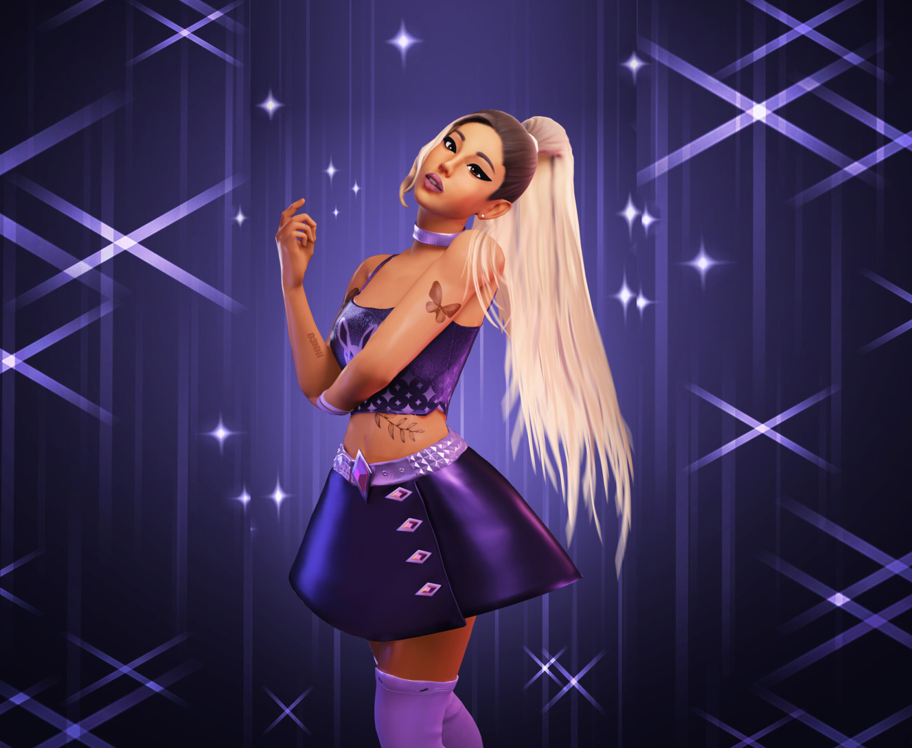 ariana grande fortnite 2