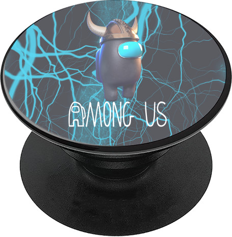 PopSocket Подставка для мобильного - among us викинг - Mfest