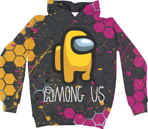 Unisex Hoodie 3D - among us 9 - Mfest