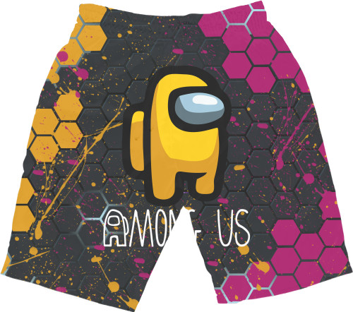 Kids' Shorts 3D - among us 9 - Mfest