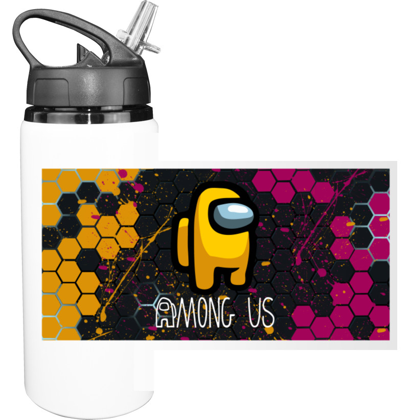 Sport Water Bottle - among us 9 - Mfest