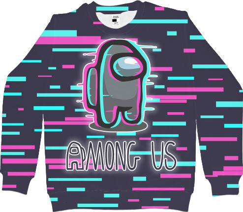 Men's Sweatshirt 3D - Among Us 11 - Mfest