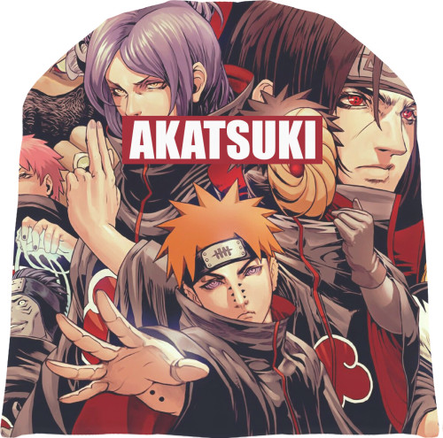 Шапка 3D - Akatsuki Members - Mfest