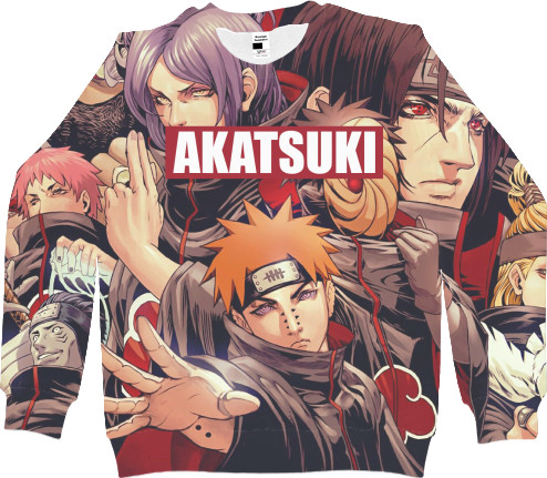 Kids' Sweatshirt 3D - Akatsuki Members - Mfest