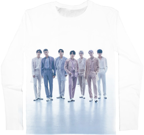 Men's Longsleeve Shirt 3D - bts proof 3 - Mfest