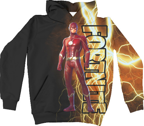 Kids' Hoodie 3D - Flash Fortnite - Mfest