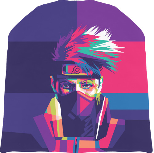 kakashis face neon