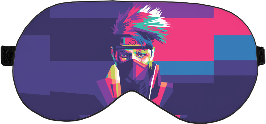 kakashis face neon