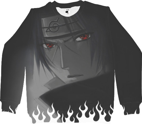 Women's Sweatshirt 3D - itachi uchiha - Mfest