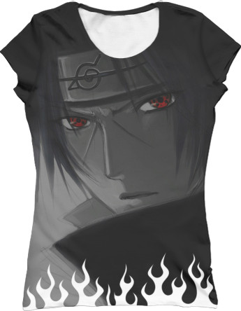 Women's T-Shirt 3D - itachi uchiha - Mfest