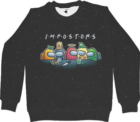 Women's Sweatshirt 3D - IMPOSTOR - Mfest