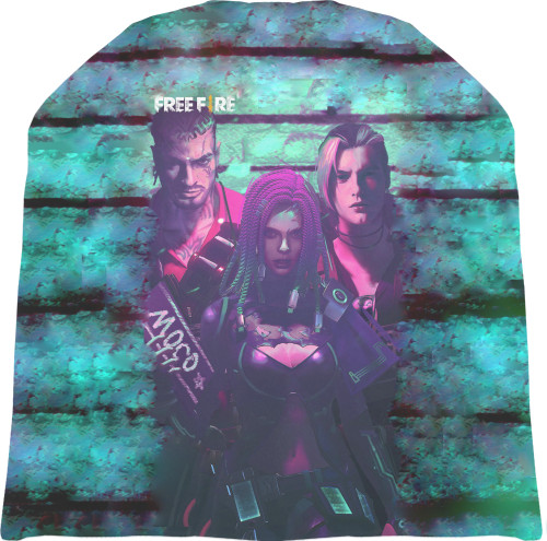 Шапка 3D - Free Fire moco - Mfest