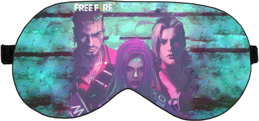 Sleep Mask 3D - Free fire moco - Mfest