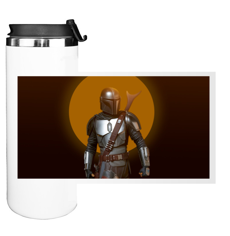 Water Bottle on Tumbler - Fortnite Mandalorian - Mfest