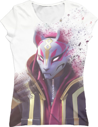 Women's T-Shirt 3D - Drift fortnite - Mfest