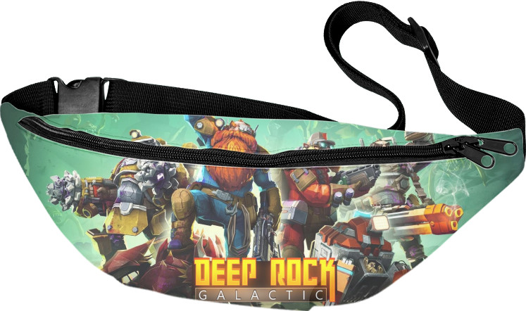 Сумка Бананка 3D - Deep Rock Galactic - Mfest