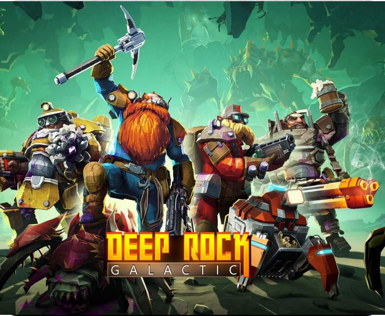 Коврик для мышки - Deep Rock Galactic - Mfest