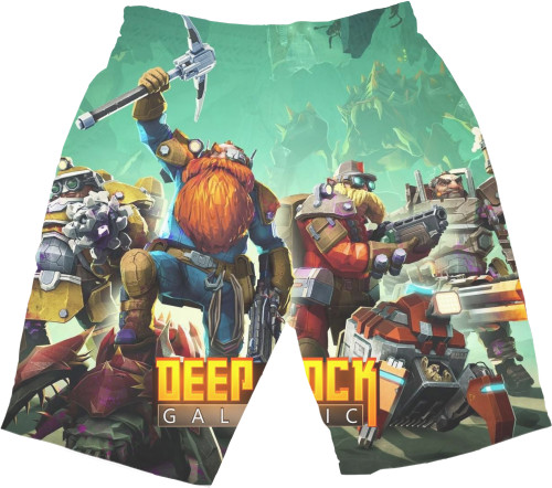 Men's Shorts 3D - Deep Rock Galactic - Mfest