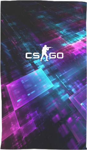 Полотенце 3D - cs go logo - Mfest