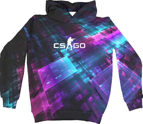 Unisex Hoodie 3D - cs go logo - Mfest