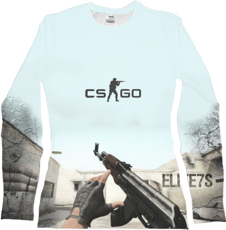 Women's Longsleeve Shirt 3D - CSGO - Mfest