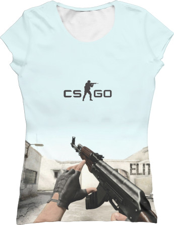 Women's T-Shirt 3D - CSGO - Mfest